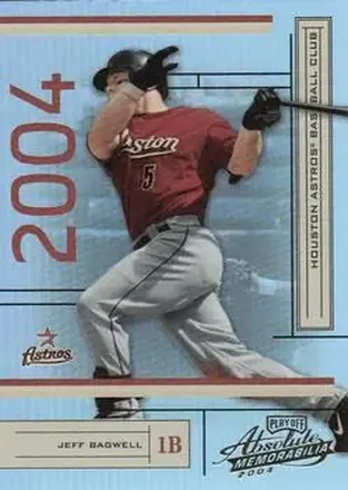 2004 Playoff Absolute Memorabilia #83 - Jeff Bagwell - Houston Astros