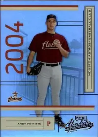 2004 Playoff Absolute Memorabilia #87 - Andy Pettitte - Houston Astros