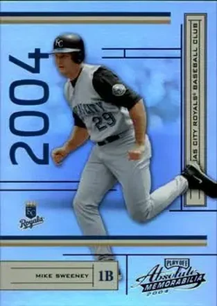 2004 Playoff Absolute Memorabilia #92 - Mike Sweeney - Kansas City Royals