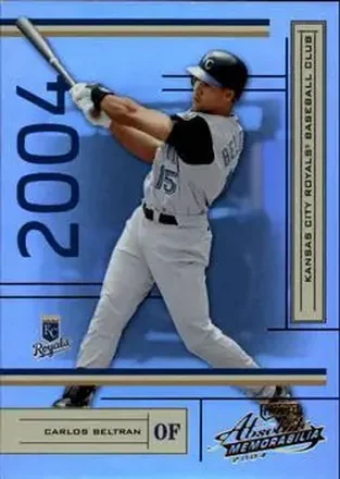 2004 Playoff Absolute Memorabilia #93 - Carlos Beltran - Kansas City Royals