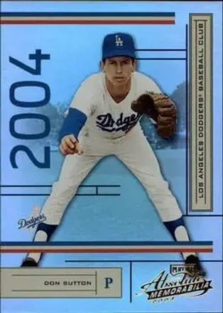 2004 Playoff Absolute Memorabilia #107 - Don Sutton - Los Angeles Dodgers