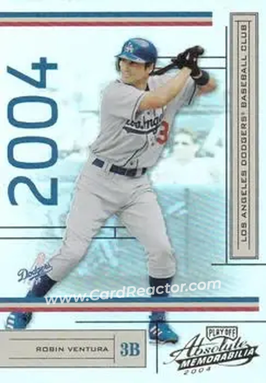 2004 Playoff Absolute Memorabilia #110 - Robin Ventura - Los Angeles Dodgers - Front