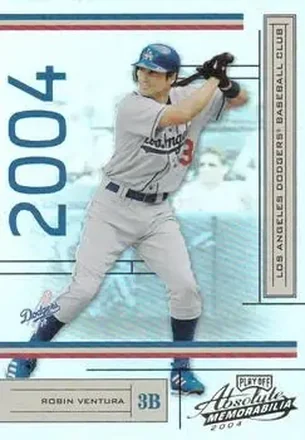 2004 Playoff Absolute Memorabilia #110 - Robin Ventura - Los Angeles Dodgers