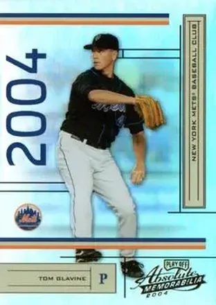 2004 Playoff Absolute Memorabilia #129 - Tom Glavine - New York Mets