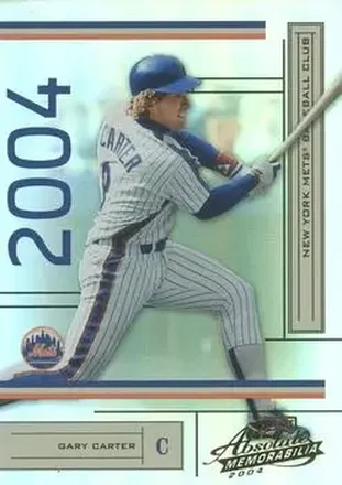 2004 Playoff Absolute Memorabilia #131 - Gary Carter - New York Mets
