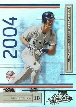 2004 Playoff Absolute Memorabilia #136 - Don Mattingly - New York Yankees