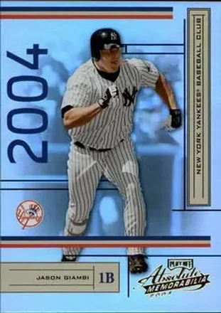 2004 Playoff Absolute Memorabilia #137 - Jason Giambi - New York Yankees