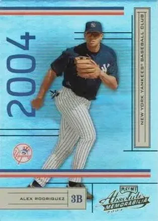 2004 Playoff Absolute Memorabilia #138 - Alex Rodriguez - New York Yankees