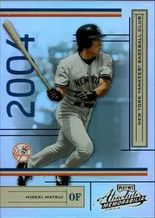 2004 Playoff Absolute Memorabilia #141 - Hideki Matsui - New York Yankees