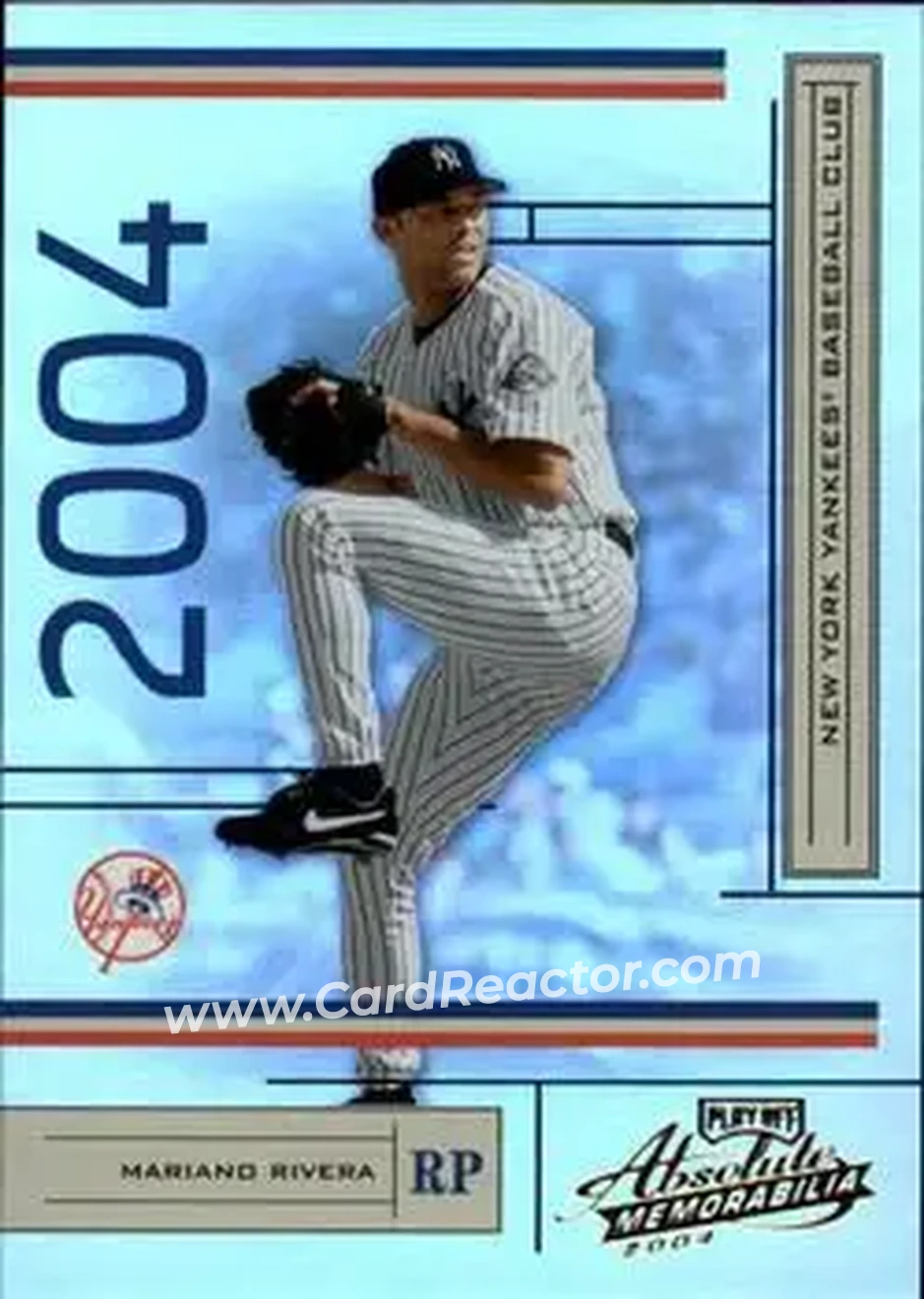 2004 Playoff Absolute Memorabilia #143 - Mariano Rivera - New York Yankees - Front