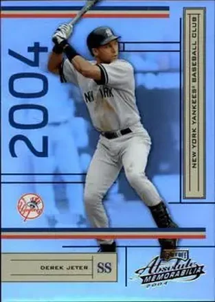 2004 Playoff Absolute Memorabilia #145 - Derek Jeter - New York Yankees