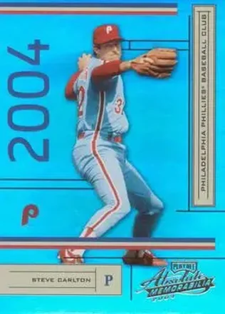 2004 Playoff Absolute Memorabilia #161 - Steve Carlton - Philadelphia Phillies