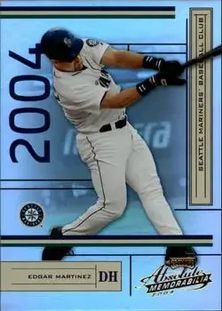 2004 Playoff Absolute Memorabilia #173 - Edgar Martinez - Seattle Mariners