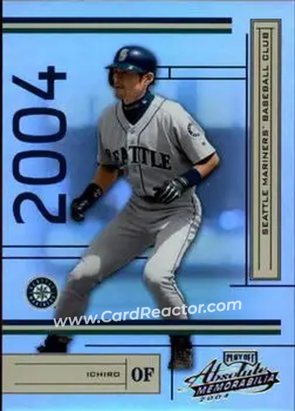 2004 Playoff Absolute Memorabilia #174 - Ichiro - Seattle Mariners - Front