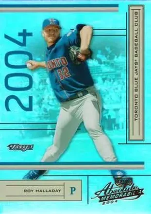 2004 Playoff Absolute Memorabilia #194 - Roy Halladay - Toronto Blue Jays