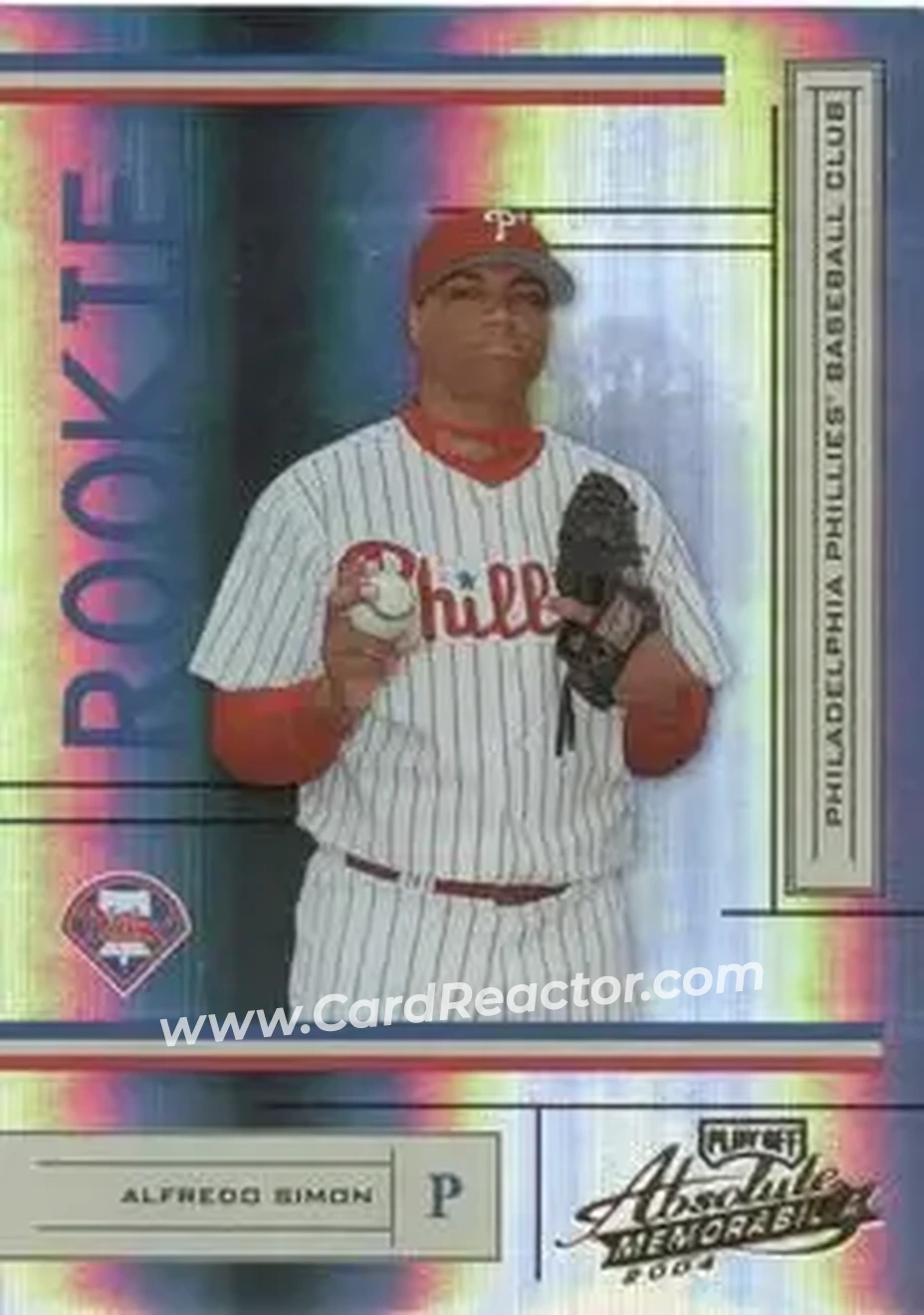 2004 Playoff Absolute Memorabilia #207 - Alfredo Simon - Philadelphia Phillies - Front