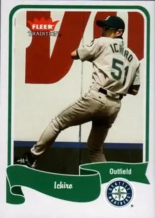 2004 Fleer Tradition #77 - Ichiro - Seattle Mariners