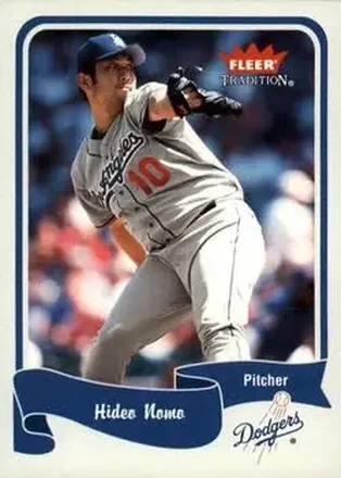 2004 Fleer Tradition #216 - Hideo Nomo - Los Angeles Dodgers