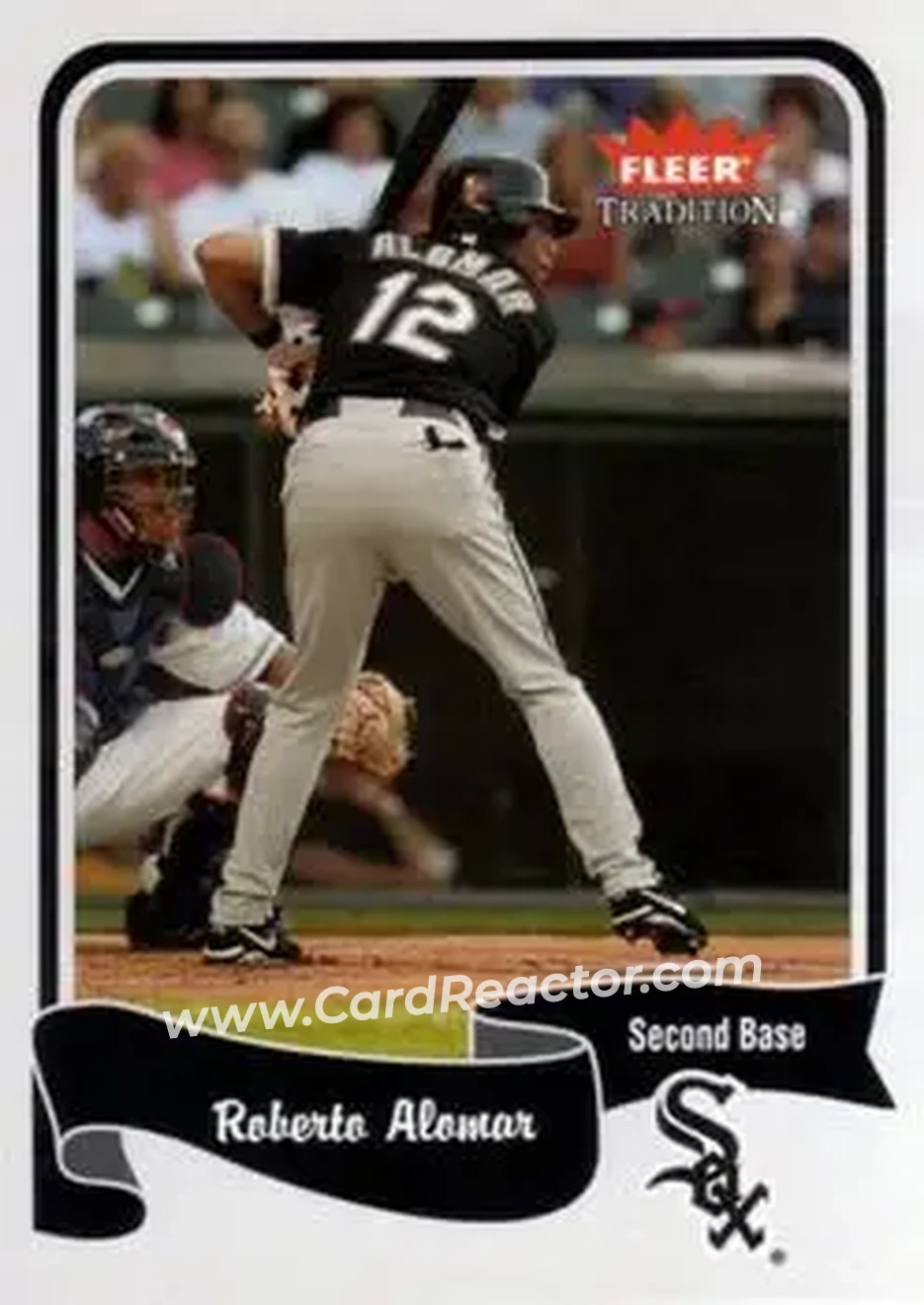2004 Fleer Tradition #351 - Roberto Alomar - Chicago White Sox - Front