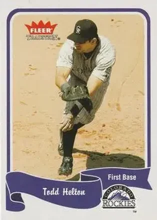 2004 Fleer Tradition #360 - Todd Helton - Colorado Rockies