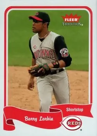 2004 Fleer Tradition #365 - Barry Larkin - Cincinnati Reds