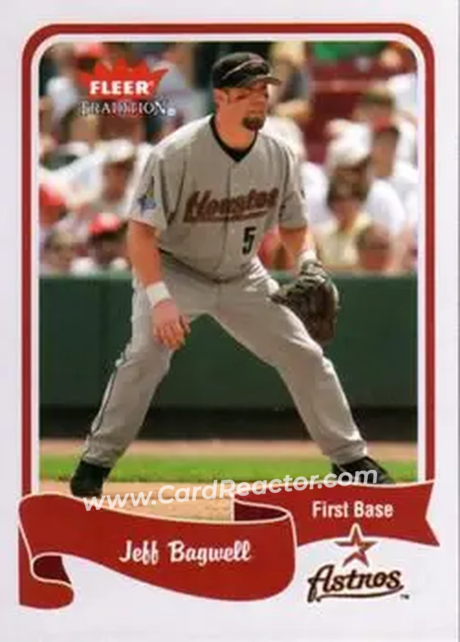 2004 Fleer Tradition #368 - Jeff Bagwell - Houston Astros - Front