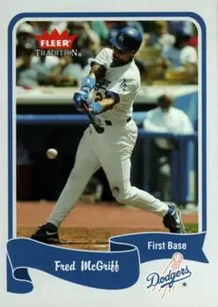 2004 Fleer Tradition #374 - Fred McGriff - Los Angeles Dodgers