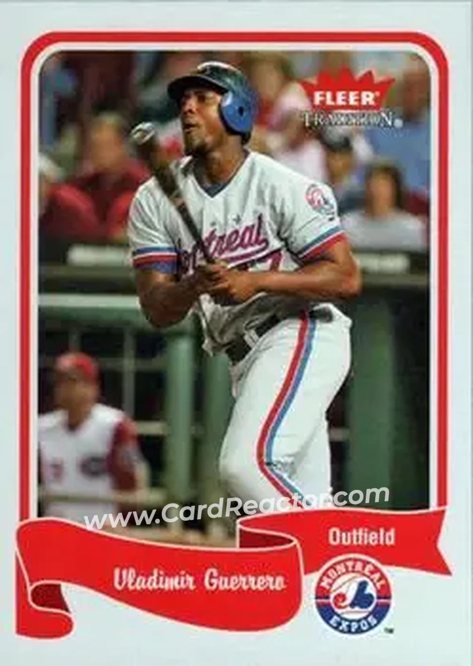 2004 Fleer Tradition #386 - Vladimir Guerrero - Montreal Expos - Front