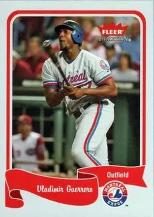 2004 Fleer Tradition #386 - Vladimir Guerrero - Montreal Expos