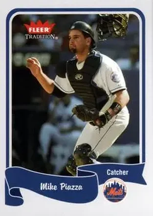 2004 Fleer Tradition #393 - Mike Piazza - New York Mets