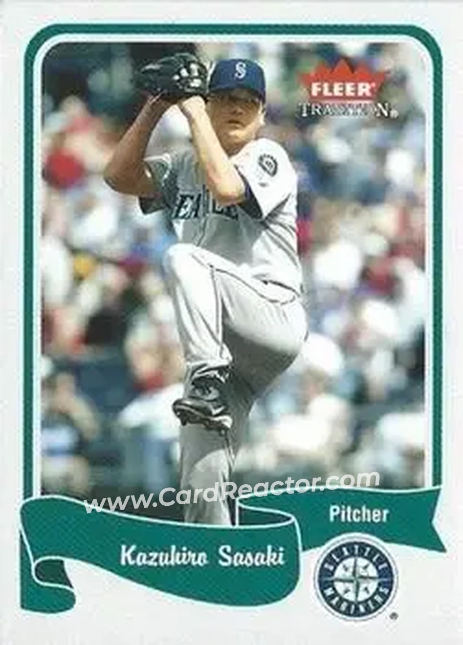 2004 Fleer Tradition #419 - Kazuhiro Sasaki - Seattle Mariners - Front
