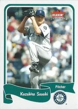 2004 Fleer Tradition #419 - Kazuhiro Sasaki - Seattle Mariners