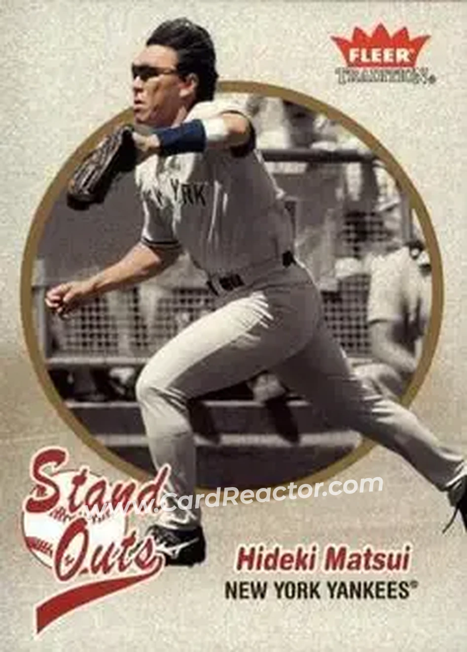 2004 Fleer Tradition #459 - Hideki Matsui - New York Yankees - Front 2004 Fleer Tradition #459 - Hideki Matsui - New York Yankees - Front