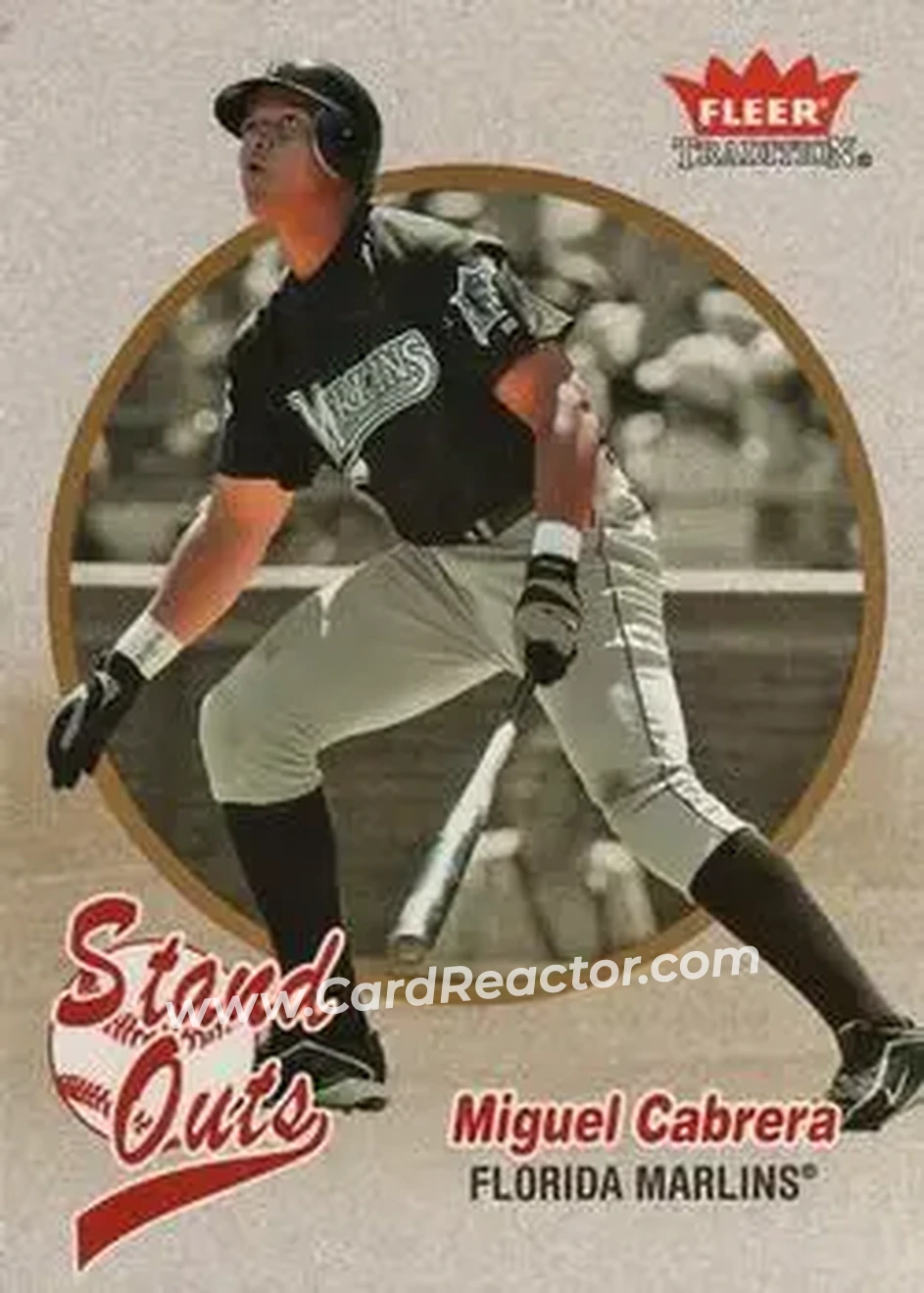 2004 Fleer Tradition #461 - Miguel Cabrera - Florida Marlins - Front