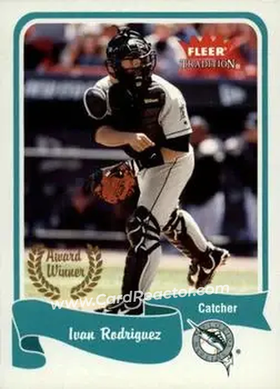 2004 Fleer Tradition #464 - Ivan Rodriguez - Florida Marlins - Front
