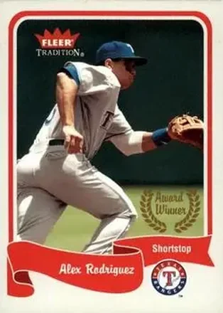 2004 Fleer Tradition #465 - Alex Rodriguez - Texas Rangers