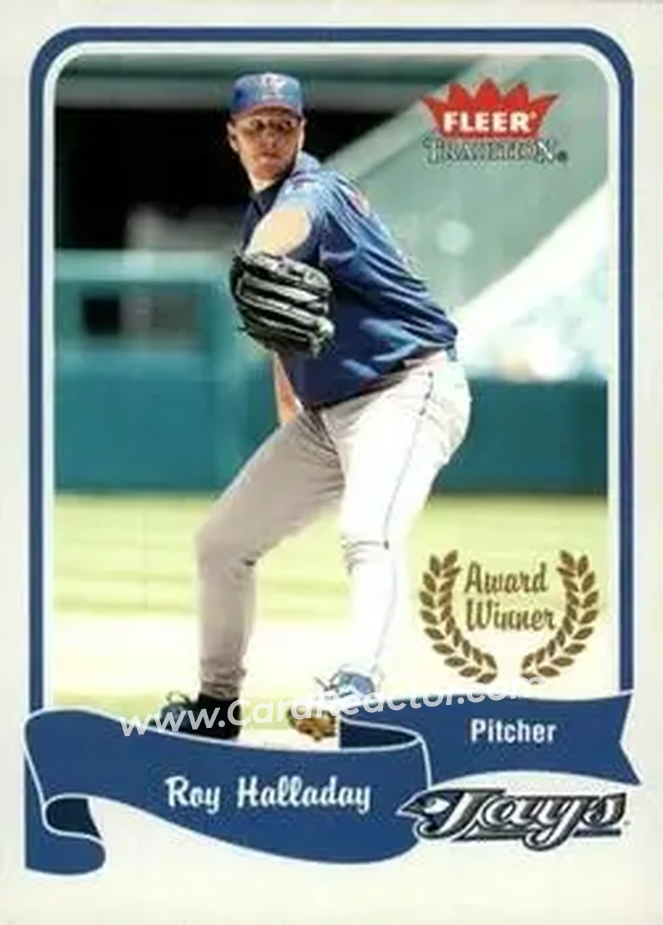 2004 Fleer Tradition #467 - Roy Halladay - Toronto Blue Jays - Front