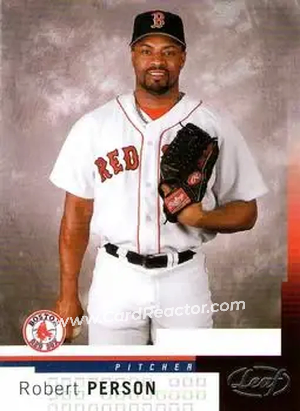 2004 Leaf #14 - Robert Person - Boston Red Sox - Front