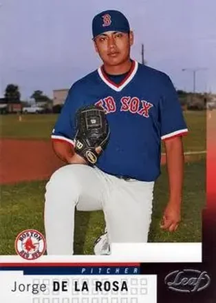 2004 Leaf #18 Jorge De La Rosa