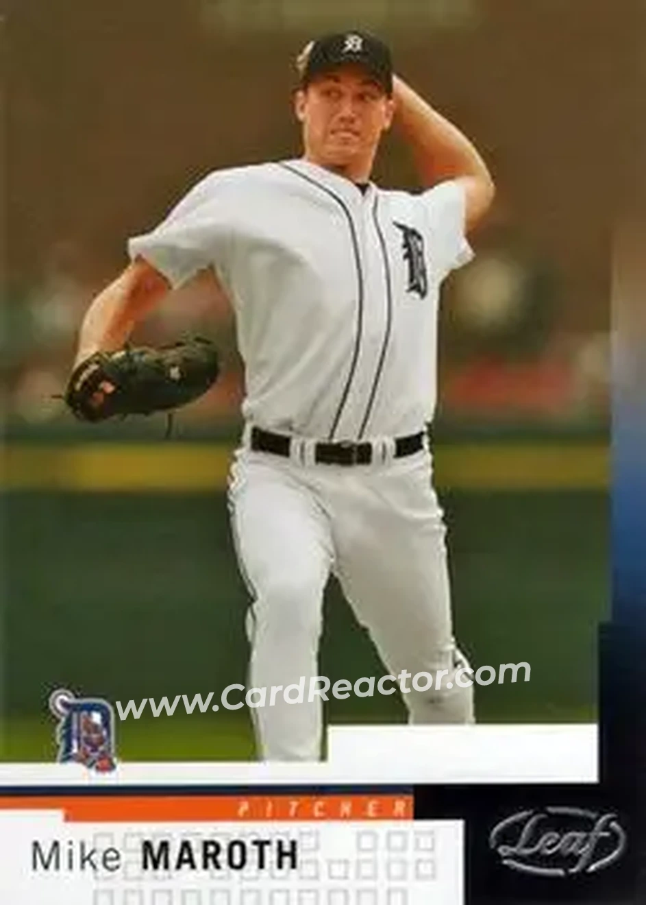 2004 Leaf #33 - Mike Maroth - Detroit Tigers - Front