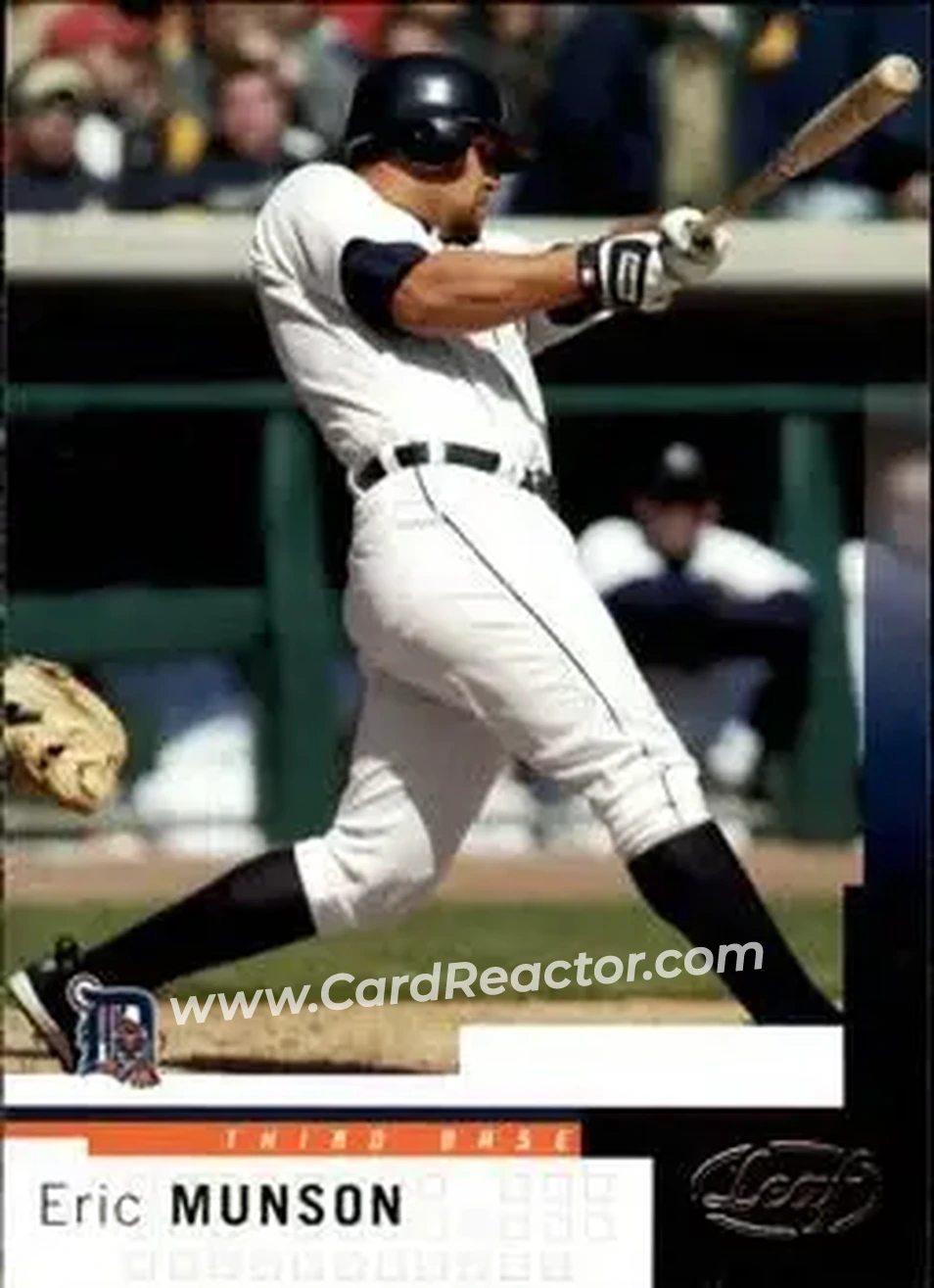 2004 Leaf #37 - Eric Munson - Detroit Tigers - Front