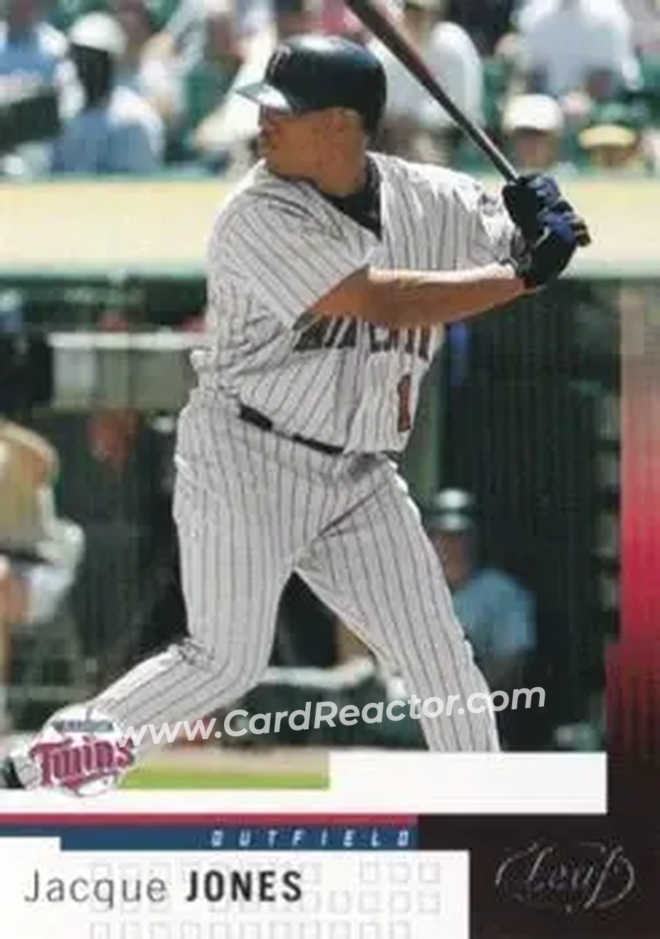 2004 Leaf #49 - Jacque Jones - Minnesota Twins - Front