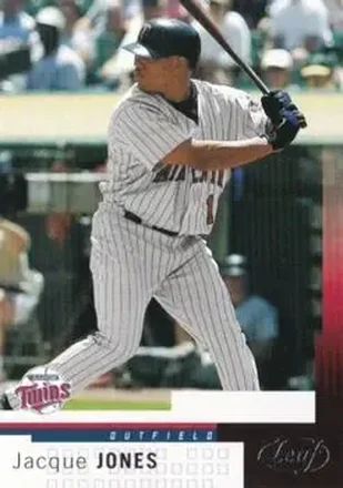 2004 Leaf #49 - Jacque Jones - Minnesota Twins