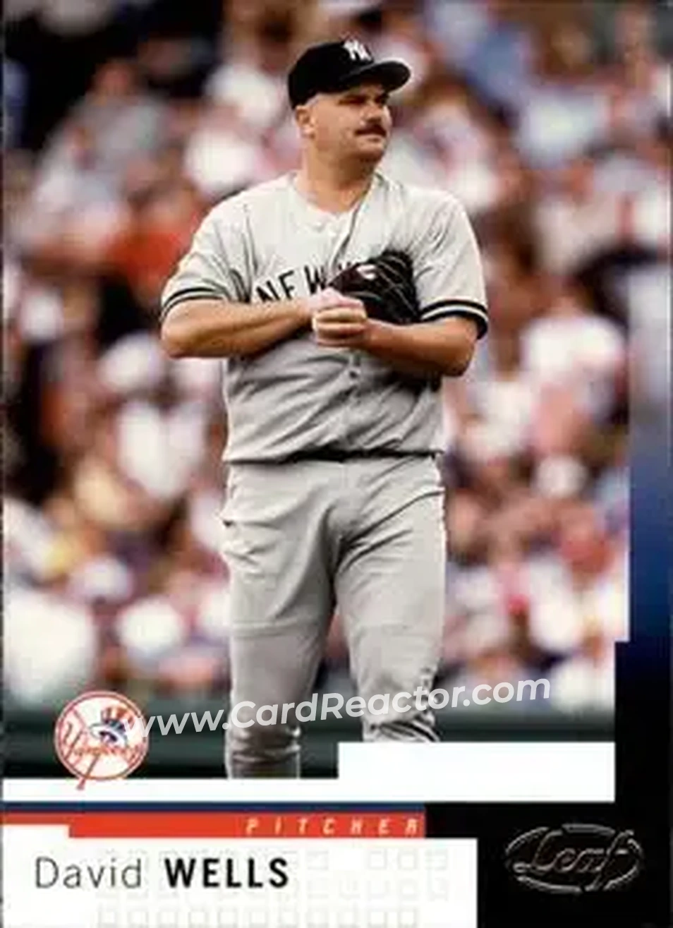 2004 Leaf #55 - David Wells - New York Yankees - Front 2004 Leaf #55 - David Wells - New York Yankees - Front