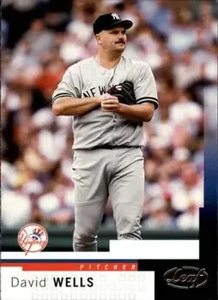2004 Leaf #55 - David Wells - New York Yankees