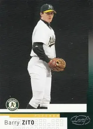 2004 Leaf #64 - Barry Zito - Oakland Athletics