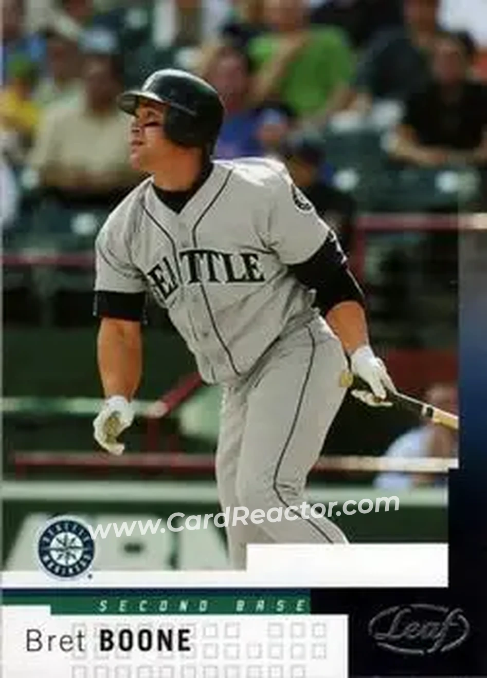 2004 Leaf #72 - Bret Boone - Seattle Mariners - Front