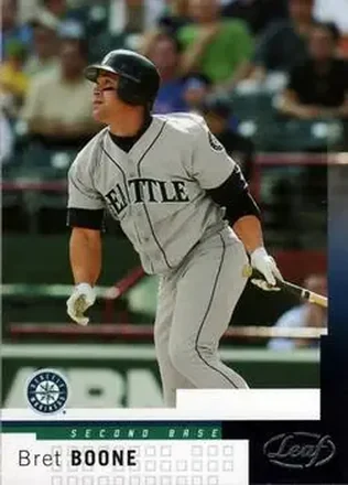 2004 Leaf #72 - Bret Boone - Seattle Mariners