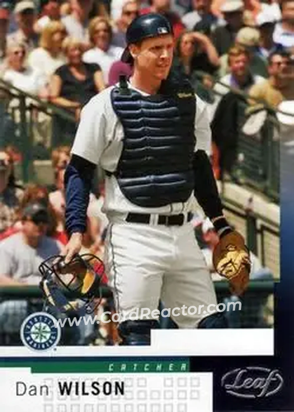 2004 Leaf #73 - Dan Wilson - Seattle Mariners - Front 2004 Leaf #73 - Dan Wilson - Seattle Mariners - Front