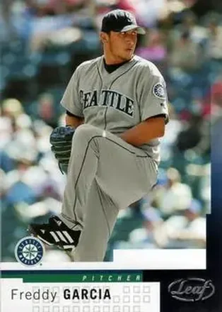 2004 Leaf #75 - Freddy Garcia - Seattle Mariners